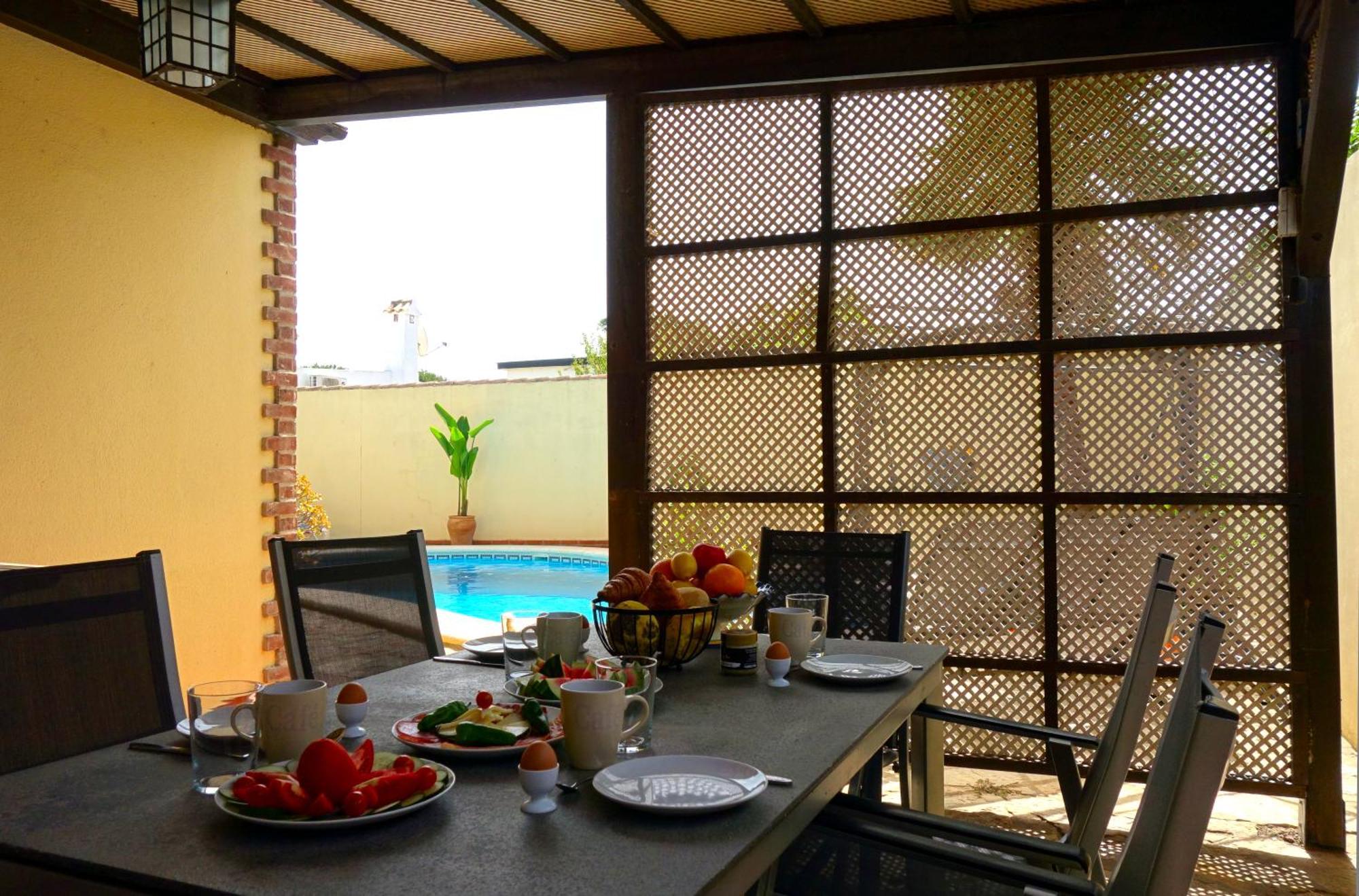 Casa Limon - Ferienhaus - Pool - Klimaanlage - W-Lan チクラナ・デ・ラ・フロンテーラ エクステリア 写真